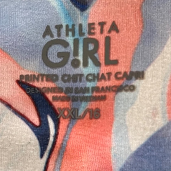 Athlete Girl "Chit Chat leggings/tights" NWOT - Picture 5 of 5